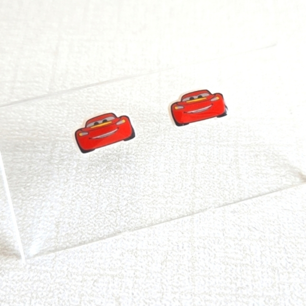 Disney Pixar Epoxy Studs - Lightning McQueen from Cars
